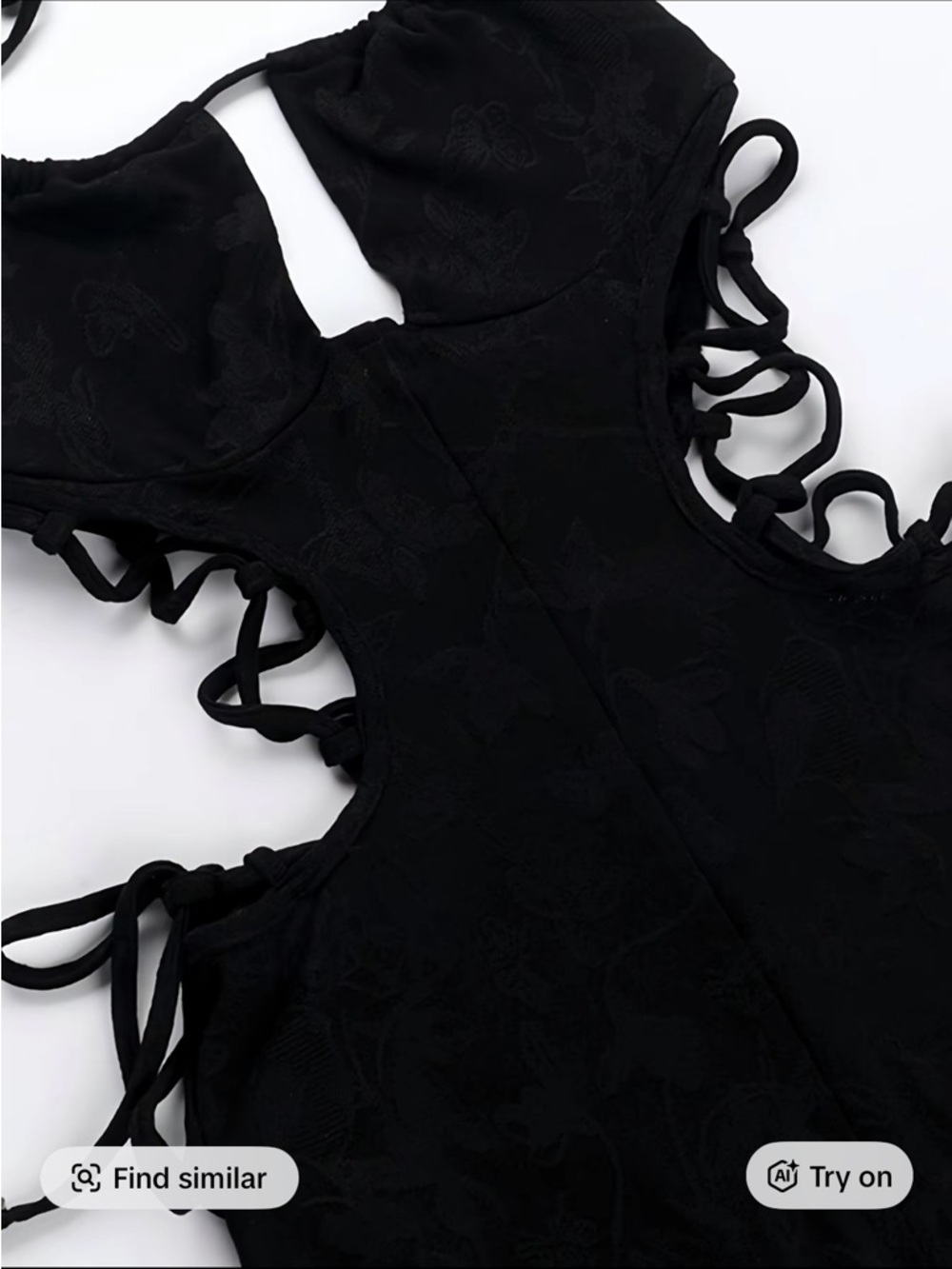 Outcast Cutout Halter Jumpsuit - Picture 3 of 4